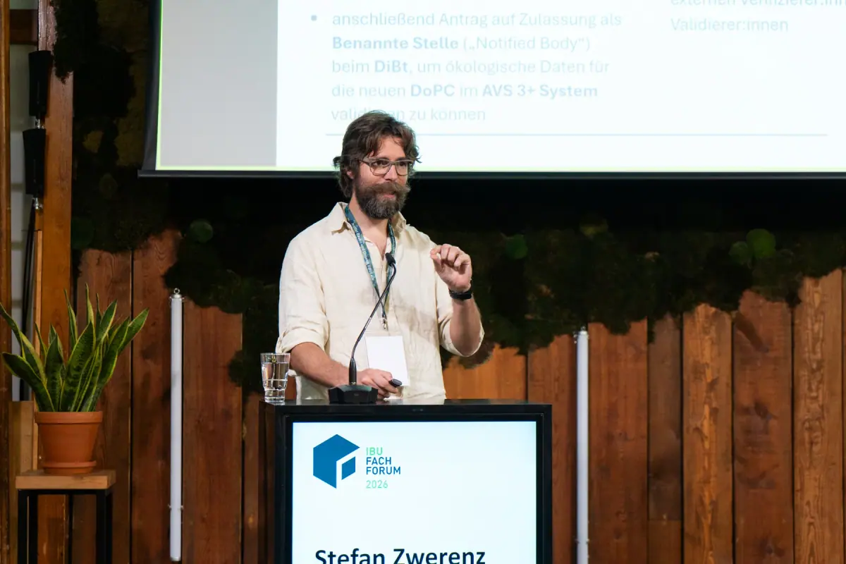 Vortrag beim IBU Fachforum 2026