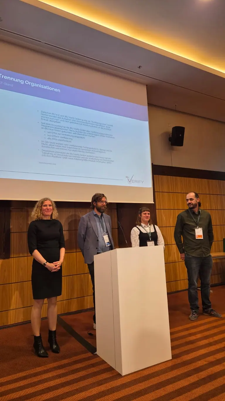 Die IBU Verify GmbH bei der IBU-Mitgliederversammlung 2025